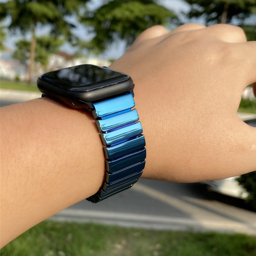 Ceramic Metal Band for Apple Watch [44MM] casemarts