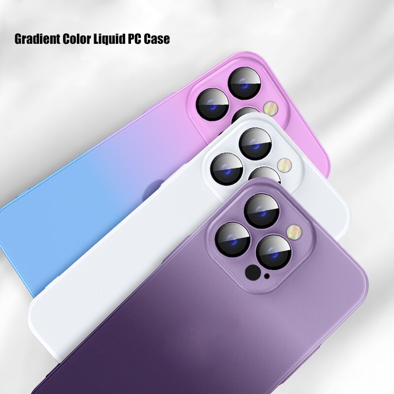 Frosted Matte Gradient Back Case - iPhone casemarts