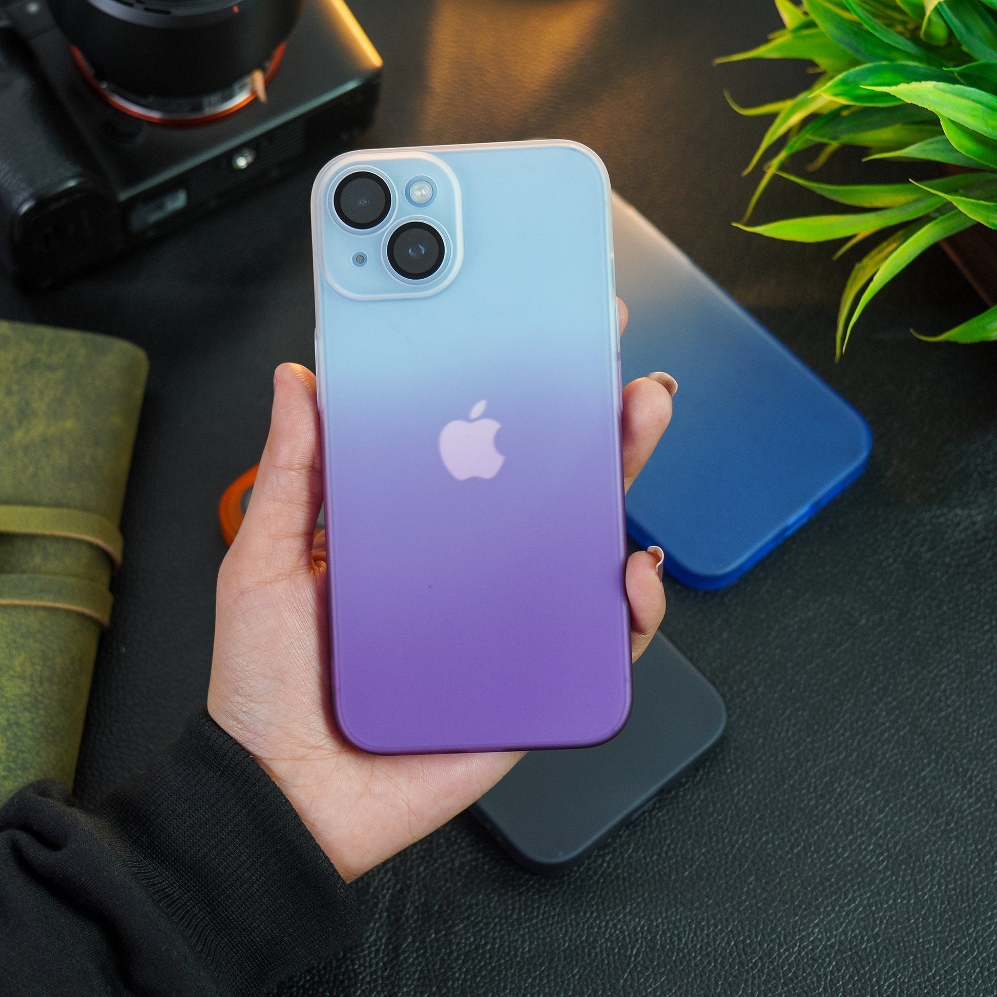 Frosted Matte Gradient Back Case - iPhone casemarts