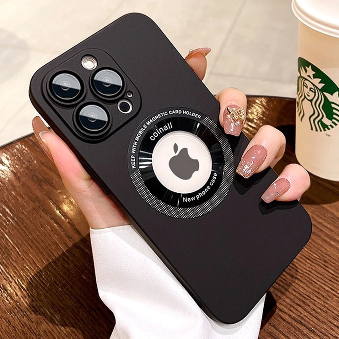 Frosted Magnetic Holder Case - iPhone casemarts