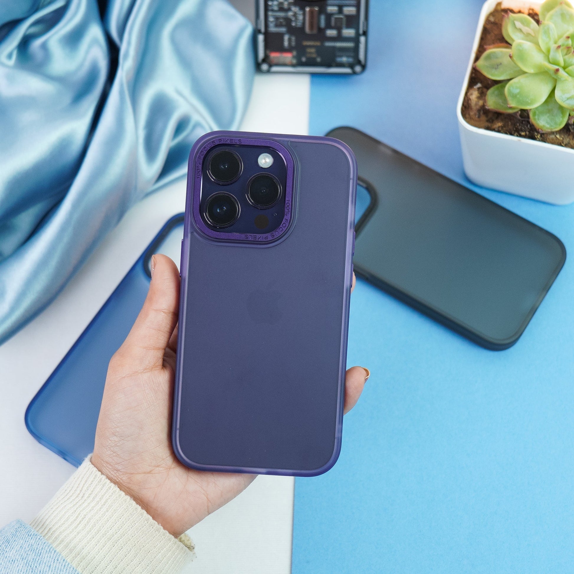 Frosted Shockproof Matte Case - iPhone casemarts