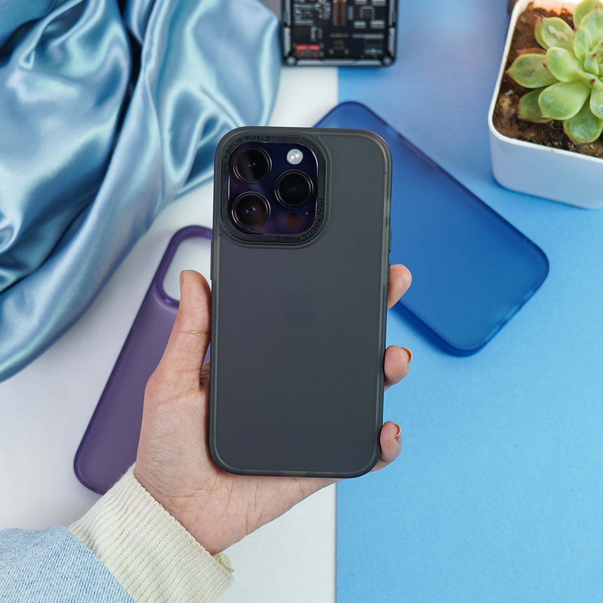 Frosted Shockproof Matte Case - iPhone casemarts