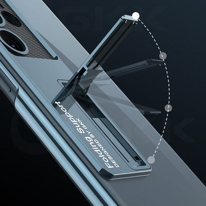 Luxury Ultra Clear Hybrid Stand Case - Samsung casemarts