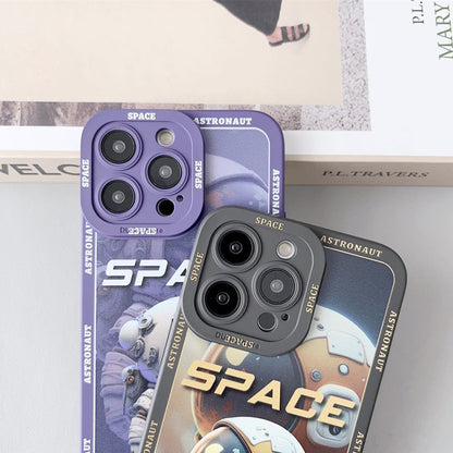 Luxury Space Astronaut Defender Case - iPhone casemarts