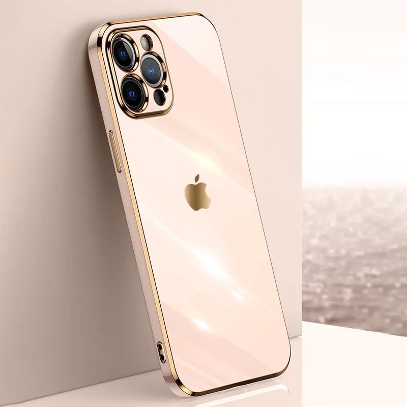 Soft Plating Camera Protection Case - iPhone casemarts