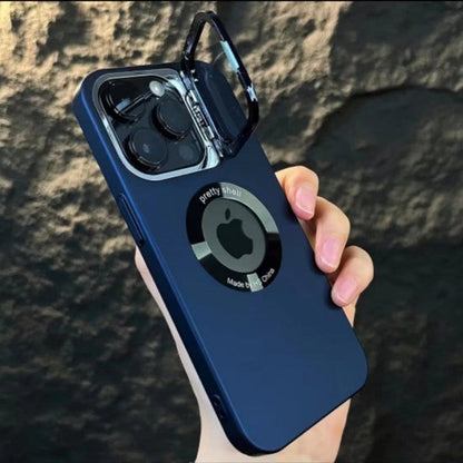 Luxury Camera Protector Stand Case With Logo Cut  - iPhone casemarts