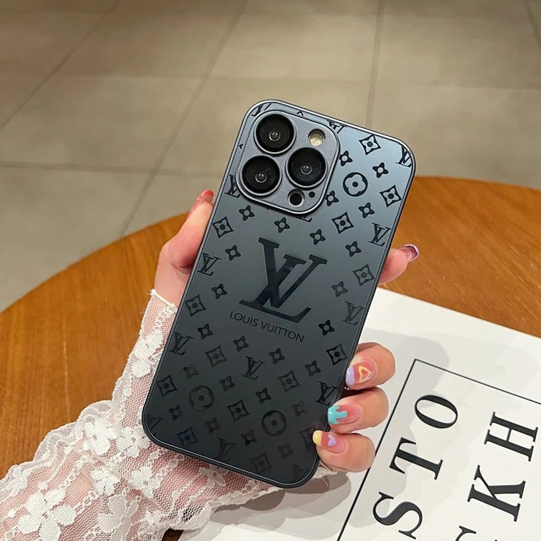 LV Pattern Glass Case - iPhone casemarts