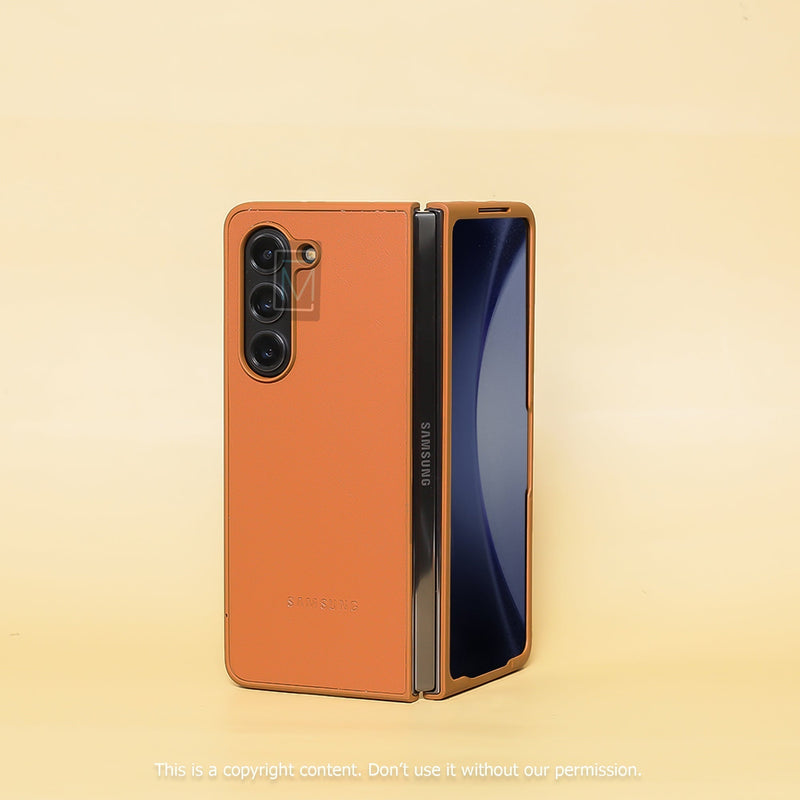 Galaxy Z Fold5 Classy Leather Hybrid Case casemarts