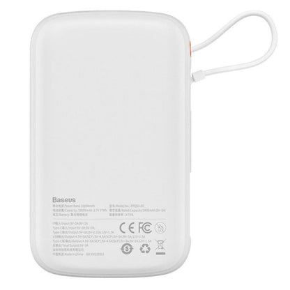 Qpow™ 10000mAh Power Bank with Type-C Cable casemarts