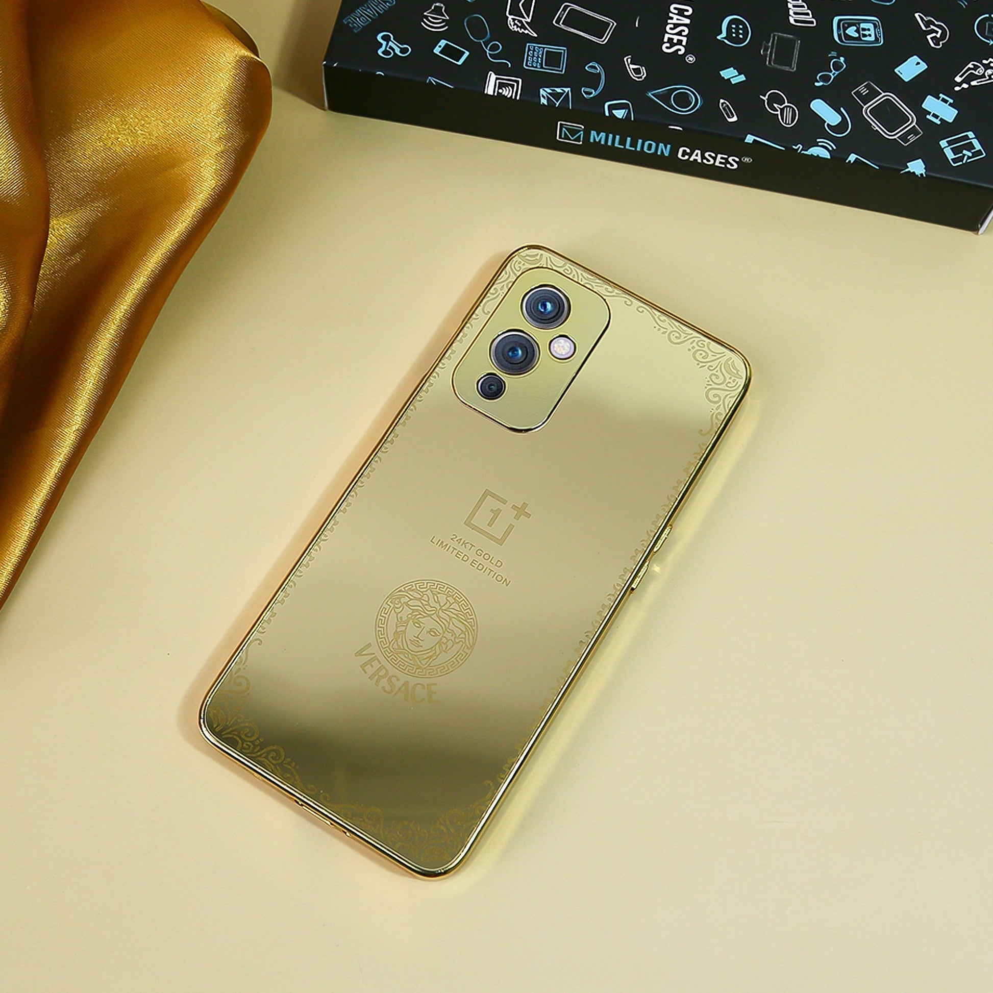 Crafted Gold Luxurious Camera Protective Case - OnePlus casemarts