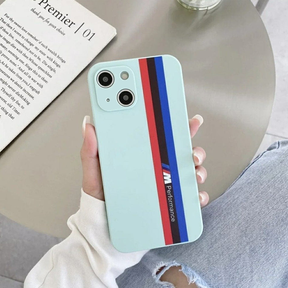 Soft Liquid silicone BMW Case - iPhone casemarts