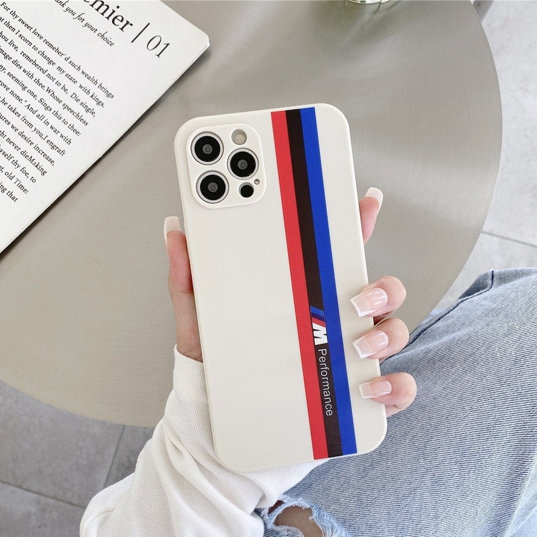 Soft Liquid silicone BMW Case - iPhone casemarts