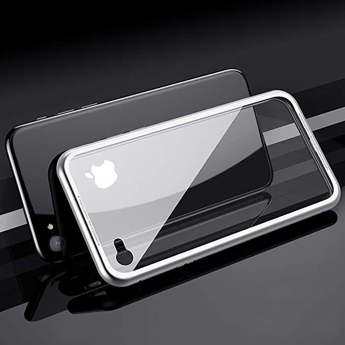 New Electronic Auto-Fit Magnetic Glass Case for iPhone casemarts