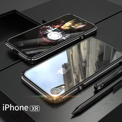 New Electronic Auto-Fit Magnetic Glass Case for iPhone casemarts