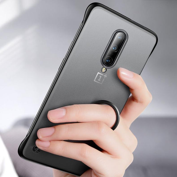 OnePlus 7 Pro Luxury Frameless Transparent Case casemarts