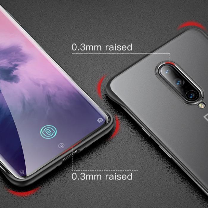 OnePlus 7 Pro Luxury Frameless Transparent Case casemarts