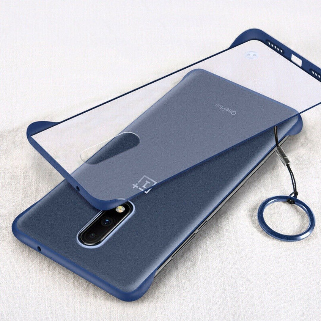 OnePlus 7 Pro Luxury Frameless Transparent Case casemarts