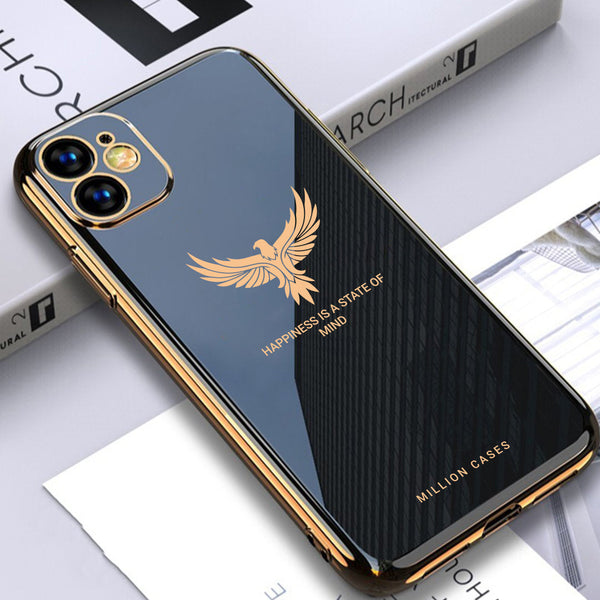 iPhone 11 Series Electroplating Eagle Pattern Case casemarts