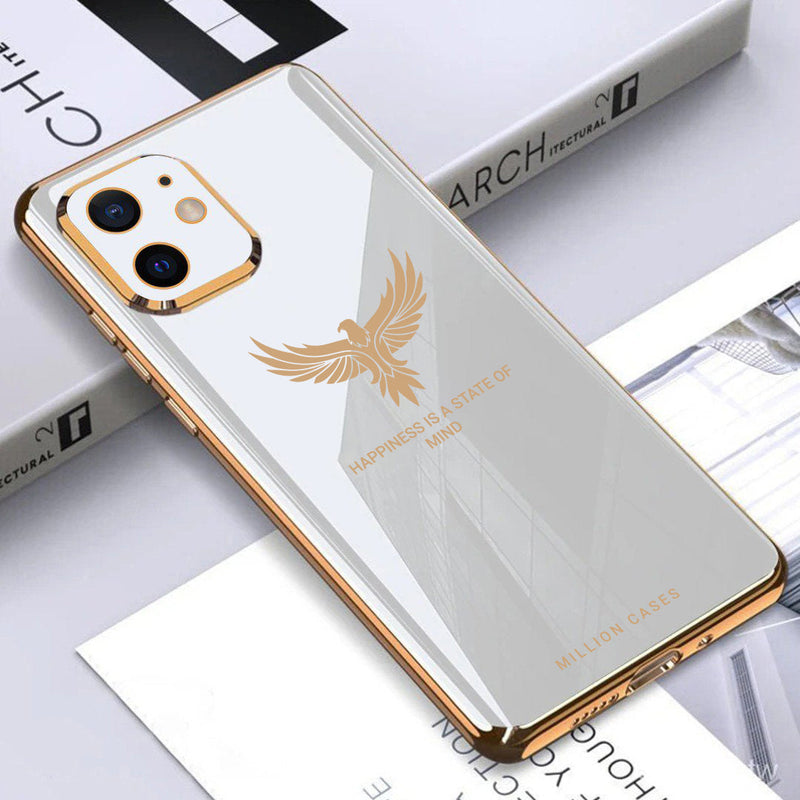 iPhone 11 Series Electroplating Eagle Pattern Case casemarts