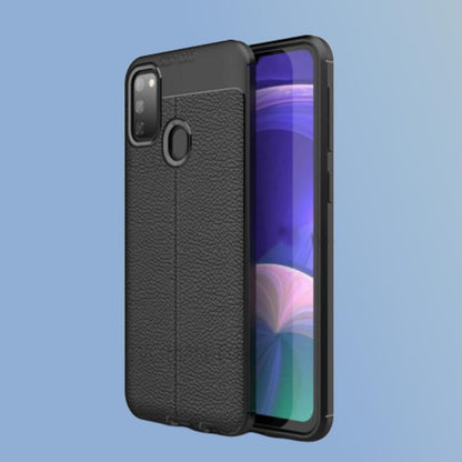 Galaxy M30s Auto Focus Leather Texture Case casemarts