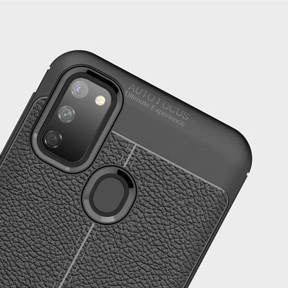 Galaxy M30s Auto Focus Leather Texture Case casemarts