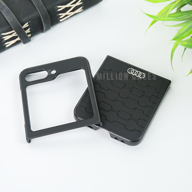 Galaxy Z Flip5 Audi Logo Pattern Case casemarts