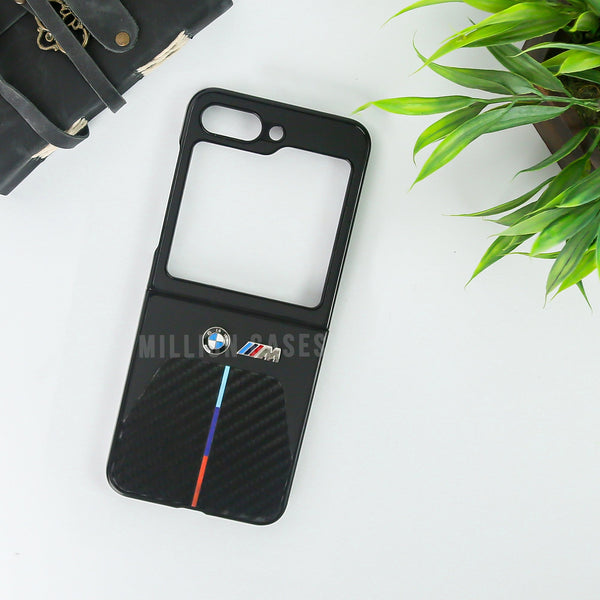 Galaxy Z Flip5 BMW Carbon Fiber Case casemarts