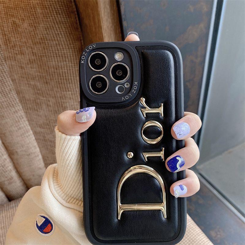 Luxury Dior Print Puffer Case - iPhone casemarts