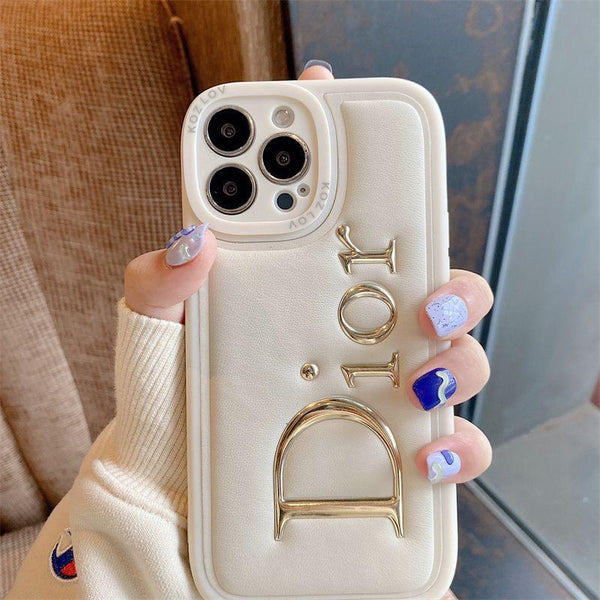 Luxury Dior Print Puffer Case - iPhone casemarts