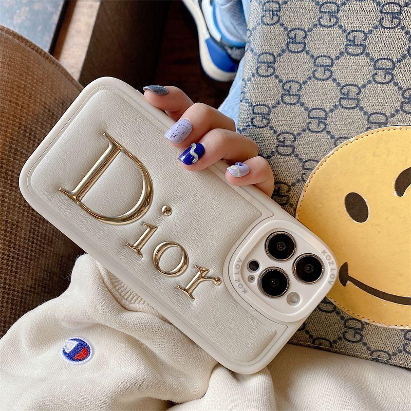 Luxury Dior Print Puffer Case - iPhone casemarts