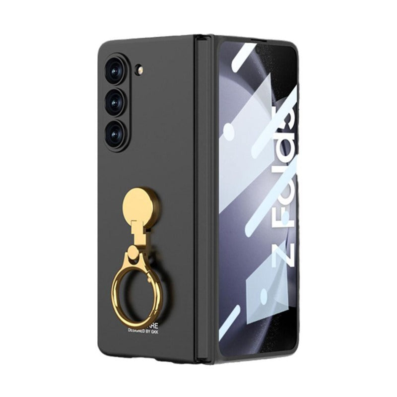 Galaxy Z Fold5 Ring Holder Electroplated Shockproof Case casemarts