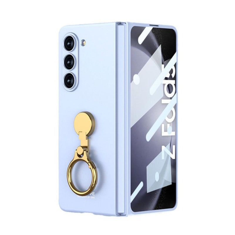 Galaxy Z Fold5 Ring Holder Electroplated Shockproof Case casemarts