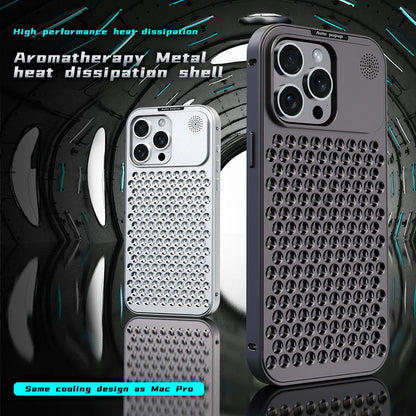 iPhone 15 Series Aero Mesh Pro ® Metallic Hybrid Case casemarts