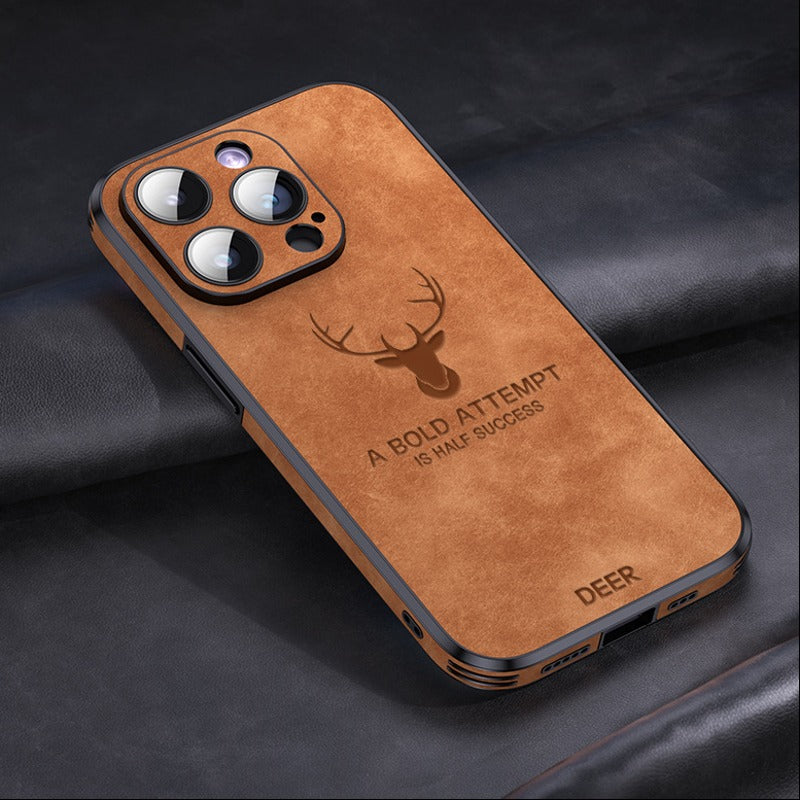 iPhone 15 Series Deer Pattern Magnetic Magsafe Case casemarts