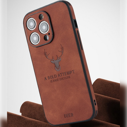 iPhone 15 Series Deer Pattern Magnetic Magsafe Case casemarts