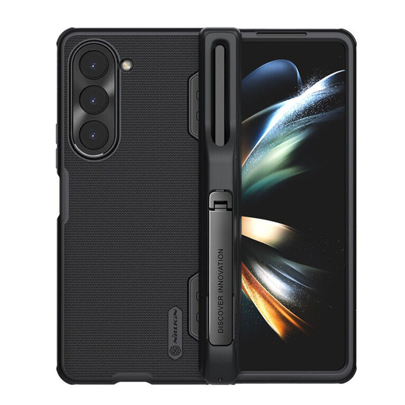 Galaxy Z Fold5 DefendPlus Frosted Bracket With Pen Slot Case casemarts