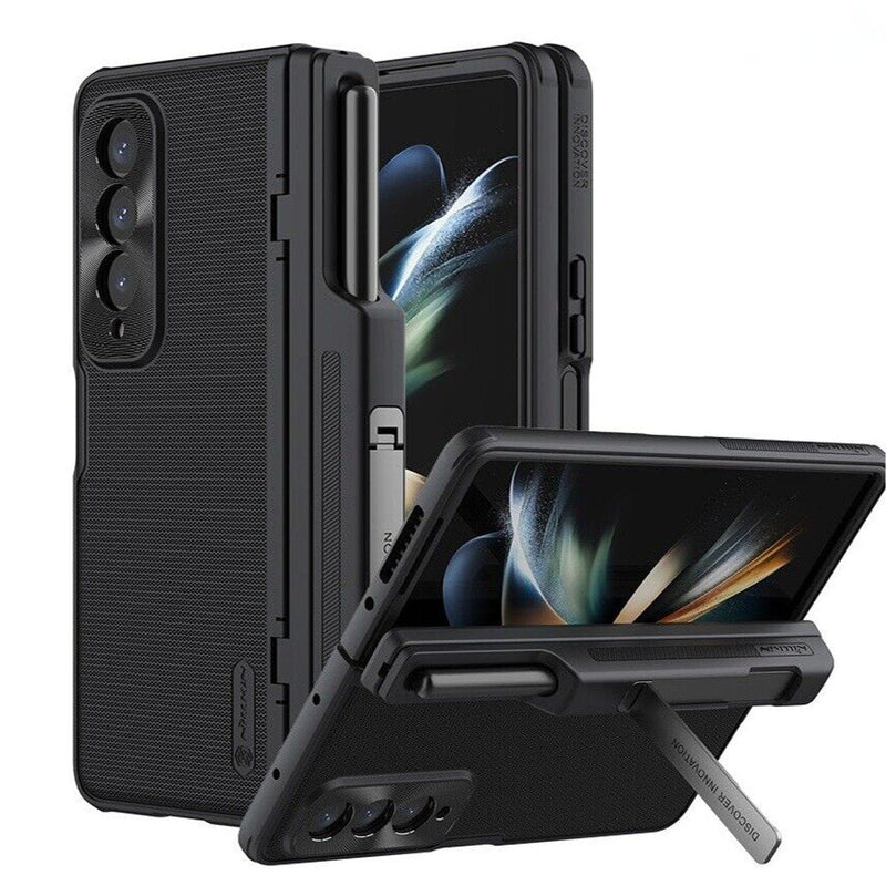 Galaxy Z Fold5 DefendPlus Frosted Bracket With Pen Slot Case casemarts