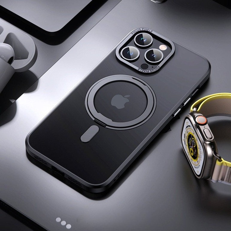 Magnetic 360° Rotation Ring Holder Case - iPhone casemarts