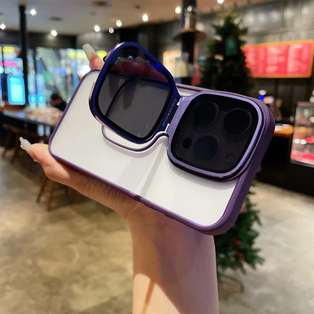 Eclipse Metal Stand Sunglasses Case - iPhone casemarts