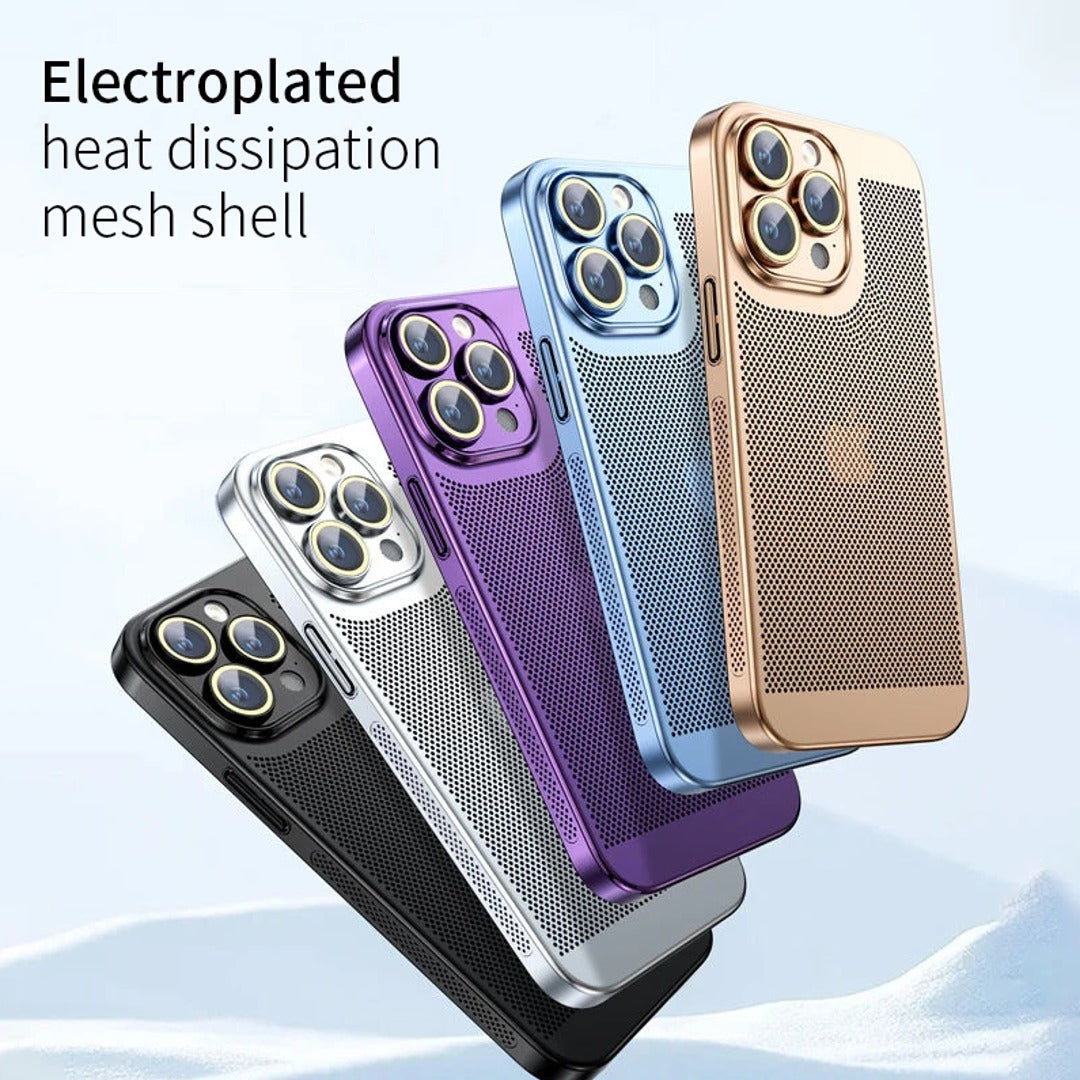 Titanium Mesh Protective Lens Case - iPhone casemarts