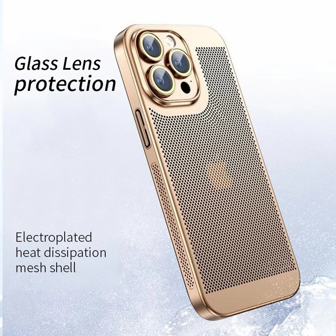 Titanium Mesh Protective Lens Case - iPhone casemarts