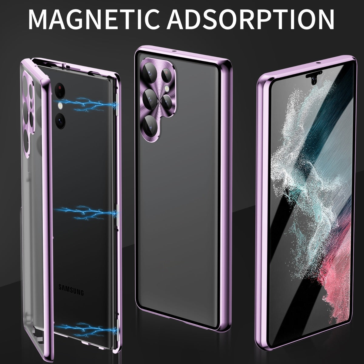 Dual Shield Magnetic Glass Case - Samsung casemarts