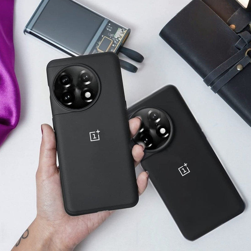 Liquid Silicone Logo Case - OnePlus casemarts