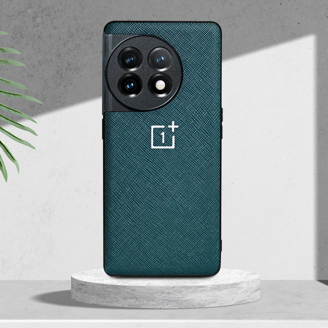 PU Leather Textured Case - OnePlus casemarts