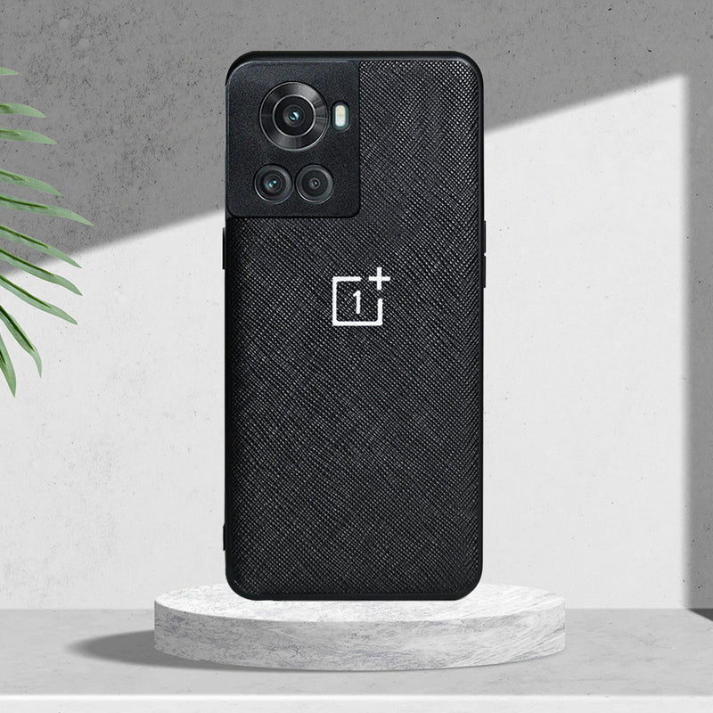 PU Leather Textured Case - OnePlus casemarts