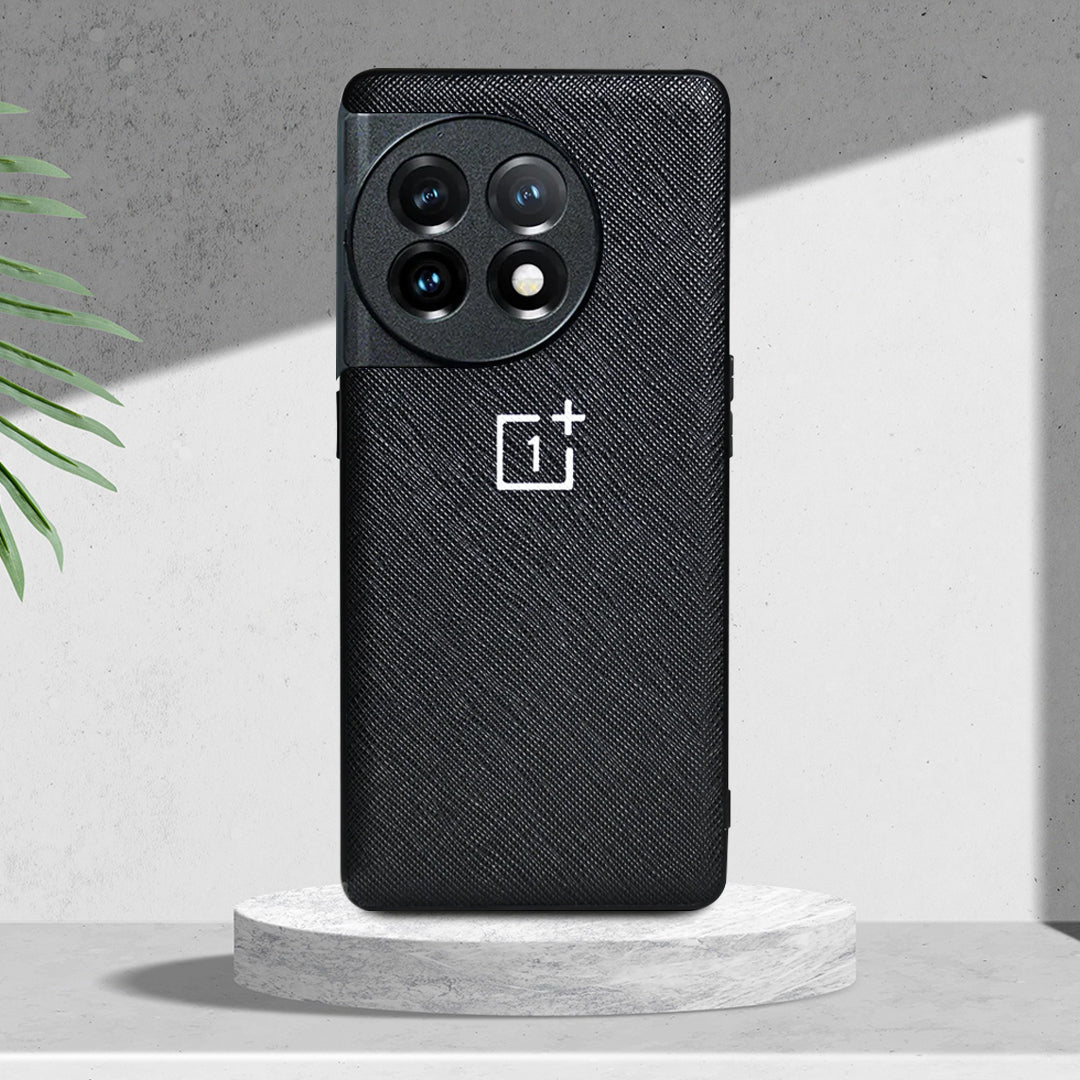 PU Leather Textured Case - OnePlus casemarts