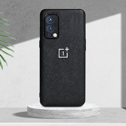 PU Leather Textured Case - OnePlus casemarts