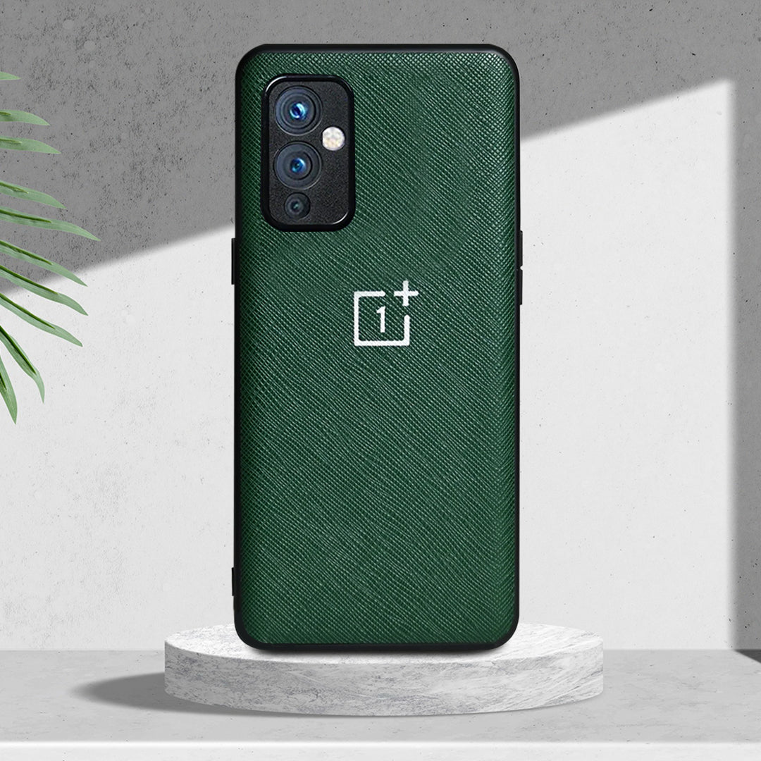 PU Leather Textured Case - OnePlus casemarts