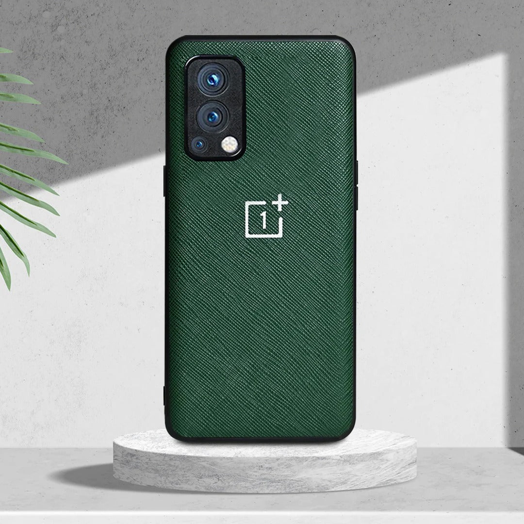 PU Leather Textured Case - OnePlus casemarts