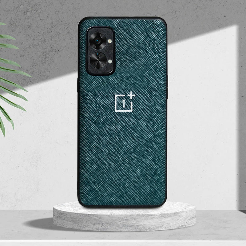 PU Leather Textured Case - OnePlus casemarts